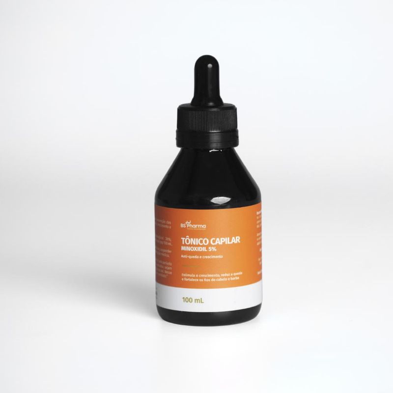 Minoxidil 5% - Solução Capilar em Gotas - 100 ml