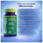 Cloreto De Magnésio PA 210mg 60 Cápsulas Maltta
