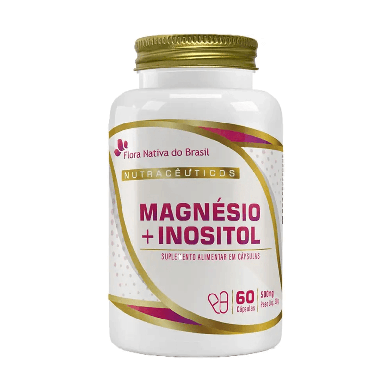 Magnésio e Inositol 60 cápsulas - Flora Nativa