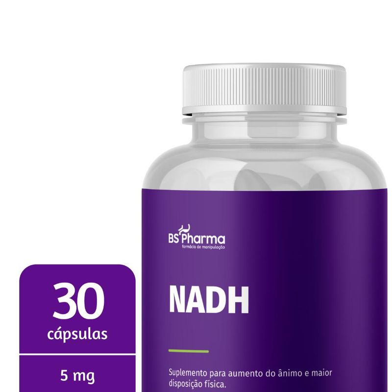 NADH 5 mg - 30 Cápsulas