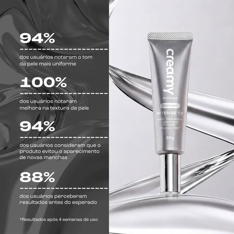 Creamy Intense TX - Clareador Facial 30g