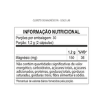 Kit C/2 Cloreto Magnésio C/60 Cápsulas - Gold Lab