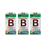 Kit C/3 Complexo B Concentrado C/100 Comprimidos - Prevent Pharma