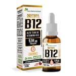Vitamina B12 Morango 20ml - Metilcobalamina 9,94 mcg por gota - Flora Nativa