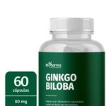 Ginkgo Biloba 80mg - 60 Cápsulas