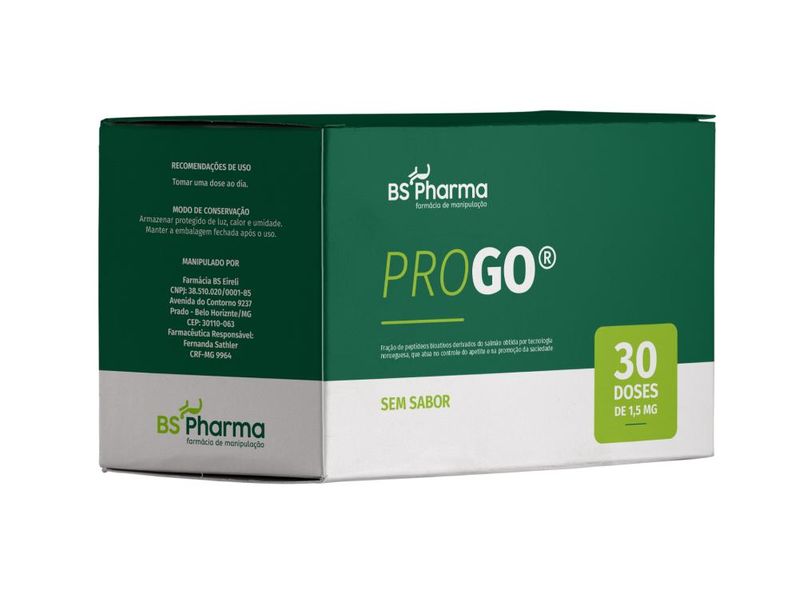ProGo Peptídeo de Salmão 1,5 g - 30 Doses
