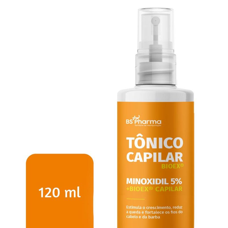 Minoxidil 5% + BIOEX Capilar - 120 ml