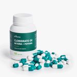 Cloridrato de Betaína 100 mg e Pepsina 60 mg - 60 Cápsulas