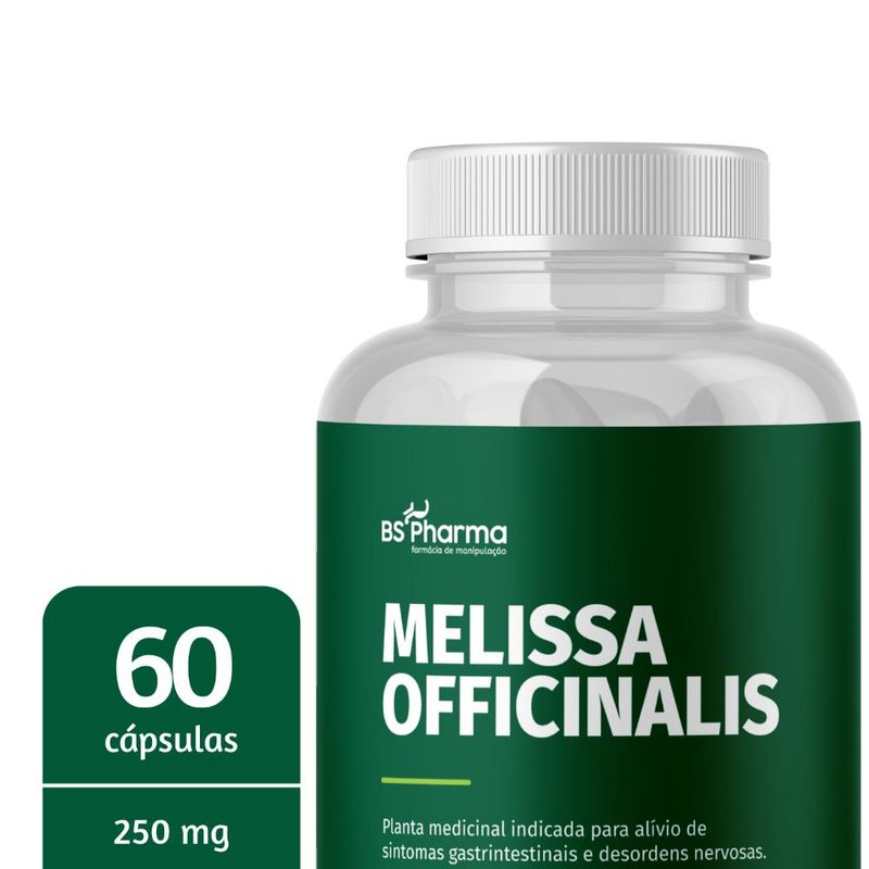 Melissa Officinalis 250 mg - 60 Cápsulas