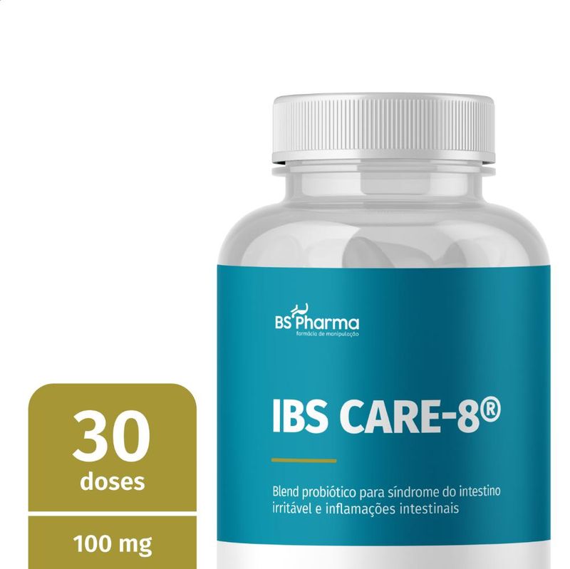 IBS-CARE 8 100 mg - 30 Cápsulas