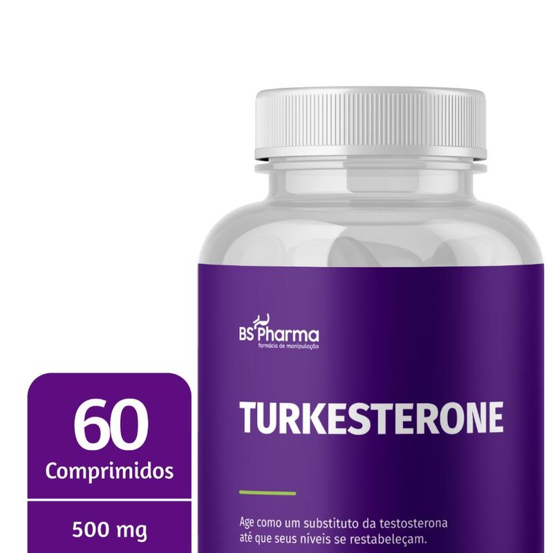 Turkesterone 500 mg - 60 Cápsulas