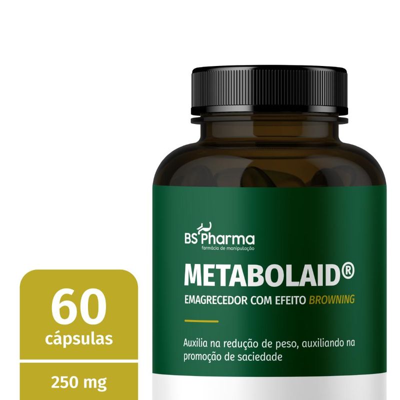 Metabolaid 250 mg - 60 Cápsulas