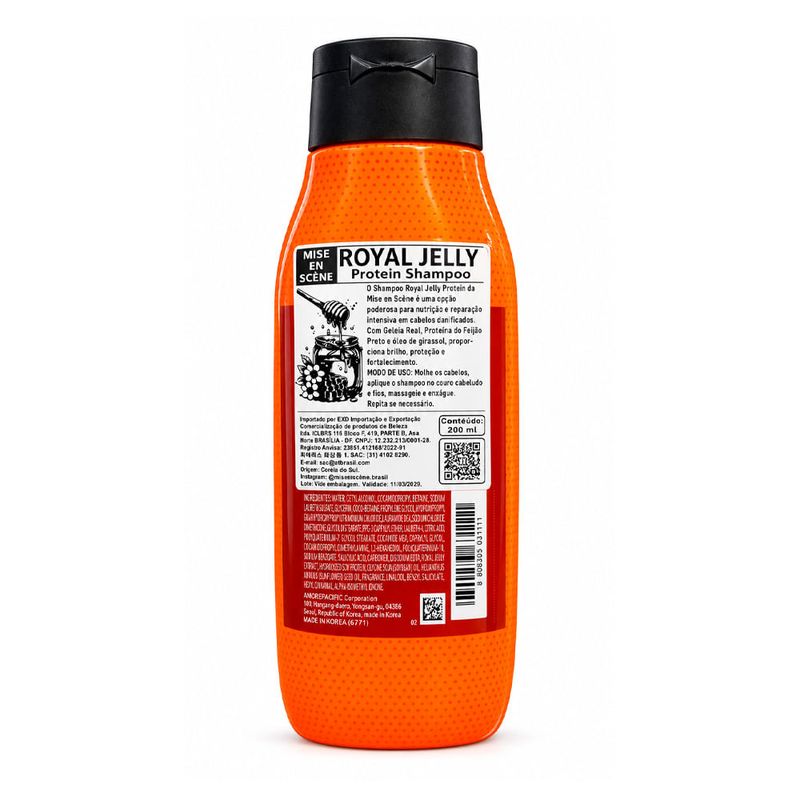 Mise en Scène Royal Jelly Protein - Shampoo 200ml