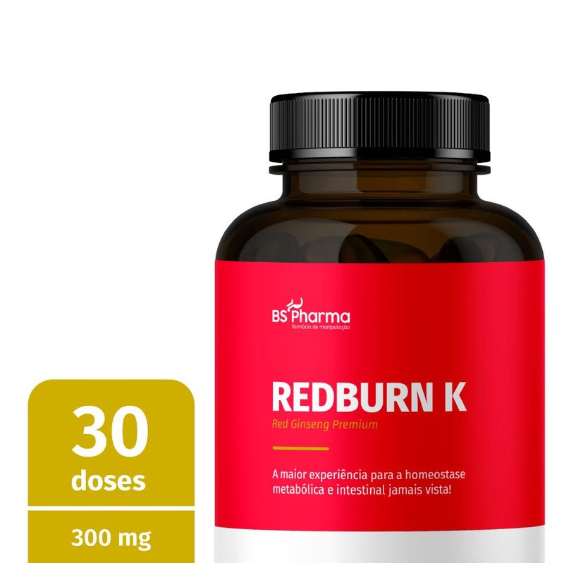 Redburn K 300 mg - 30 Cápsulas
