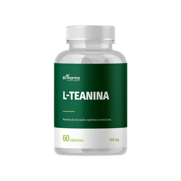L Teanina 100 mg - 60 Cápsulas