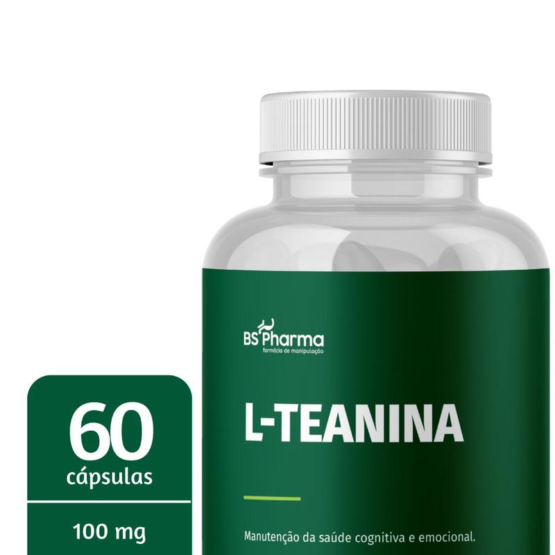 L Teanina 100 mg - 60 Cápsulas