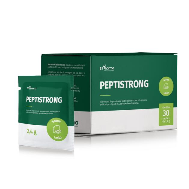 PeptiStrong 2,4 g - 30 Sachês - Limão