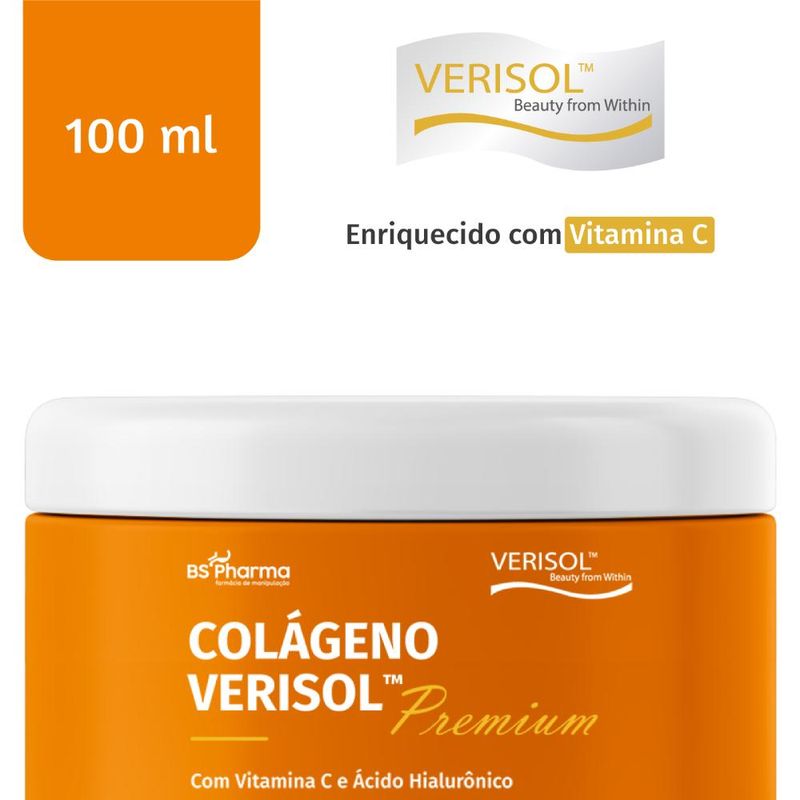 Colágeno Verisol + Vit C + Ácido Hialurônico - 180 g