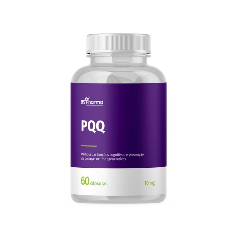 PQQ 10 mg (Pirroloquinolina Quinona) - 60 Cápsulas