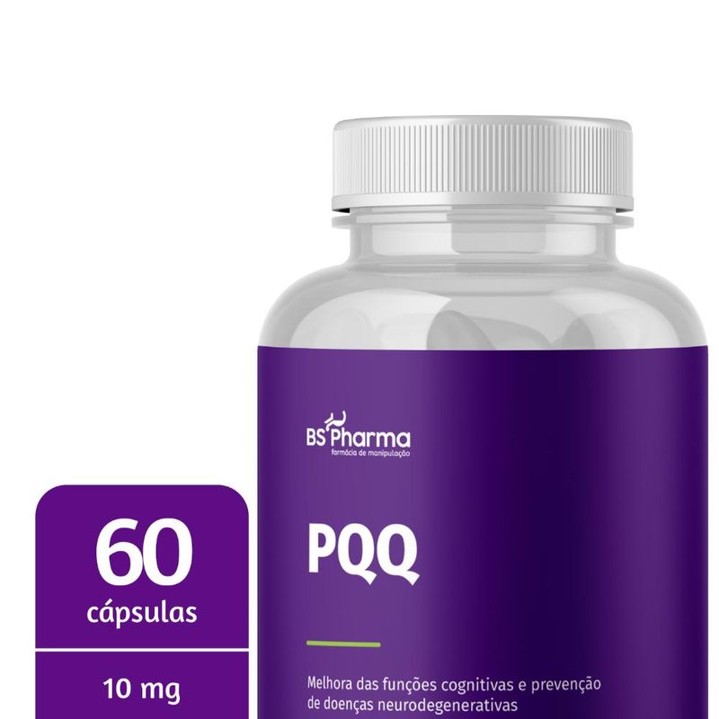 PQQ 10 mg (Pirroloquinolina Quinona) - 60 Cápsulas