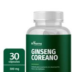 Ginseng Coreano 300 mg - 30 Cápsulas