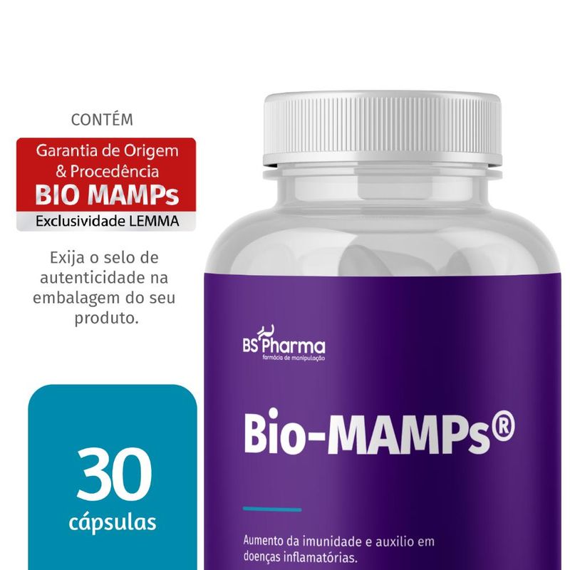 Bio-MAMPs (Pós-Biótico) 35 mg - 30 Cápsulas