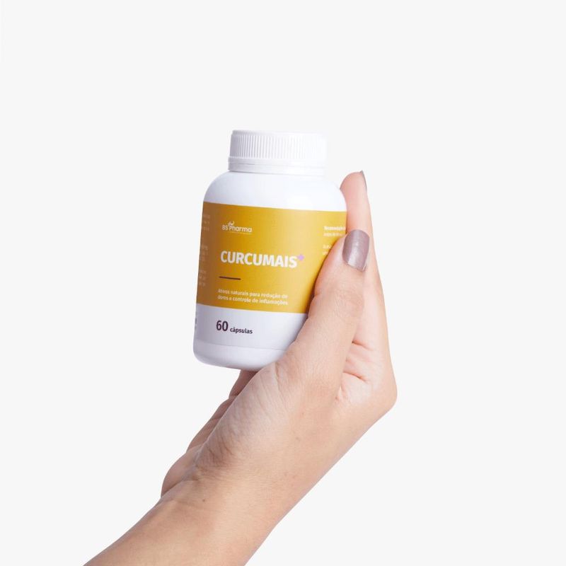 Curcumais - Curcuma avançada - 60 Cápsulas