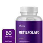 Metilfolato (Vitamina B9) 1000 mcg - 60 Cápsulas