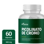 Picolinato de Cromo 300 mcg - 60 Cápsulas