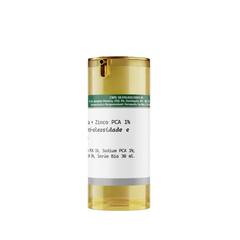 Sérum Niacinamida 5% + Zinco PCA - Oleosidade e Poros 30ml
