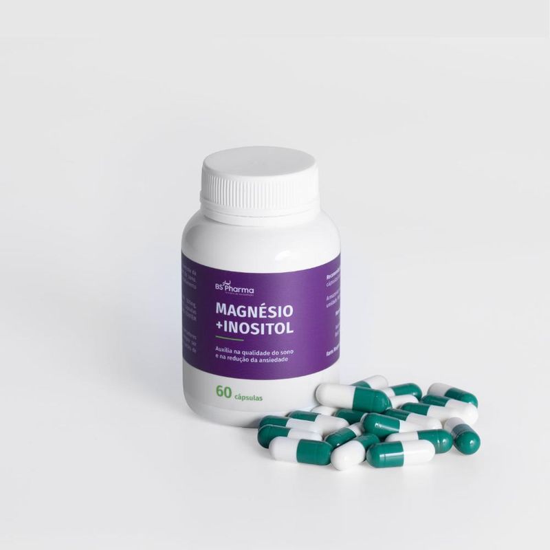 Magnésio + Inositol - 60 Cápsulas