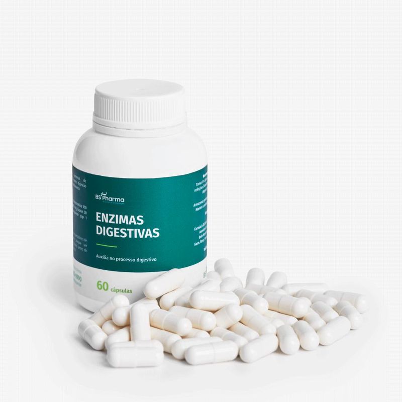 Enzimas Digestivas - 60 Cápsulas