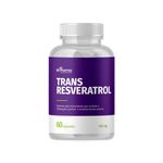 Resveratrol (Trans-resveratrol) 100 mg - 60 Cápsulas