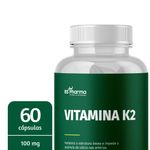 Vitamina K2 MK-7 100 mcg - 60 Cápsulas