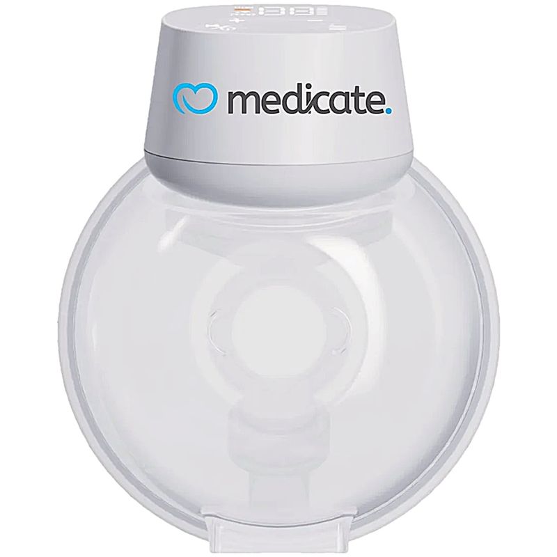 Bomba Tira-Leite Materno Elétrica de Vestir Medicate MD3300