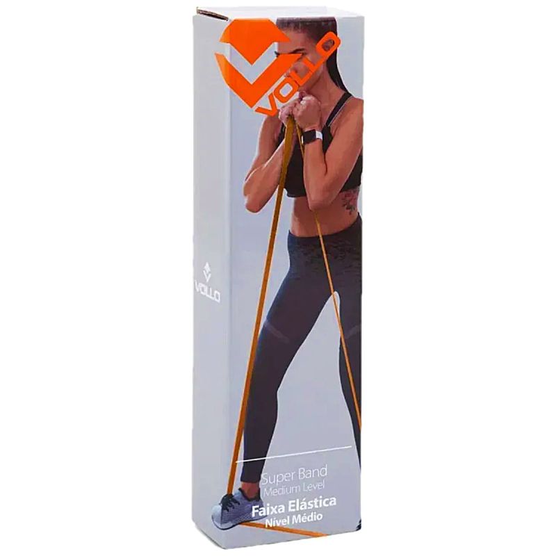 Super Band Extensor Elástico Nível Médio 32mm Vollo -unidade