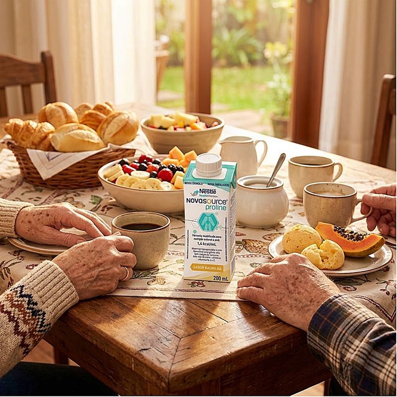 Nutrição Enteral e Oral Novasource Proline Baunilha 200ml