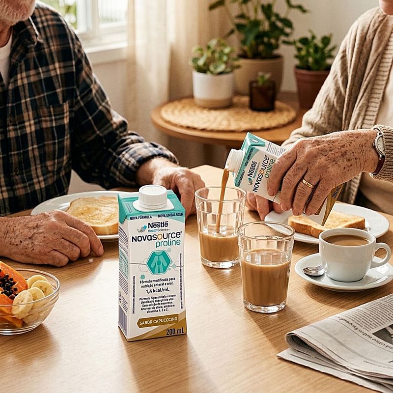 Nutrição Enteral E Oral Novasource Proline Cappuccino 200ml