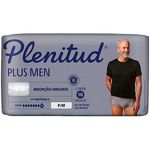 Roupa Íntima Descartável Plenitud Plus Men P/M 16 unidades