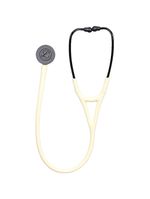 Estetoscópio Littmann Cardiology IV - Branco Alabastro Cetim com Preto Fosco 6186C