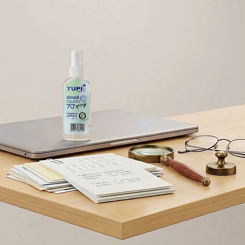 Álcool Tupi Care 70° Spray 60ml - unidade