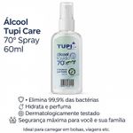 Álcool Tupi Care 70° Spray 60ml - unidade