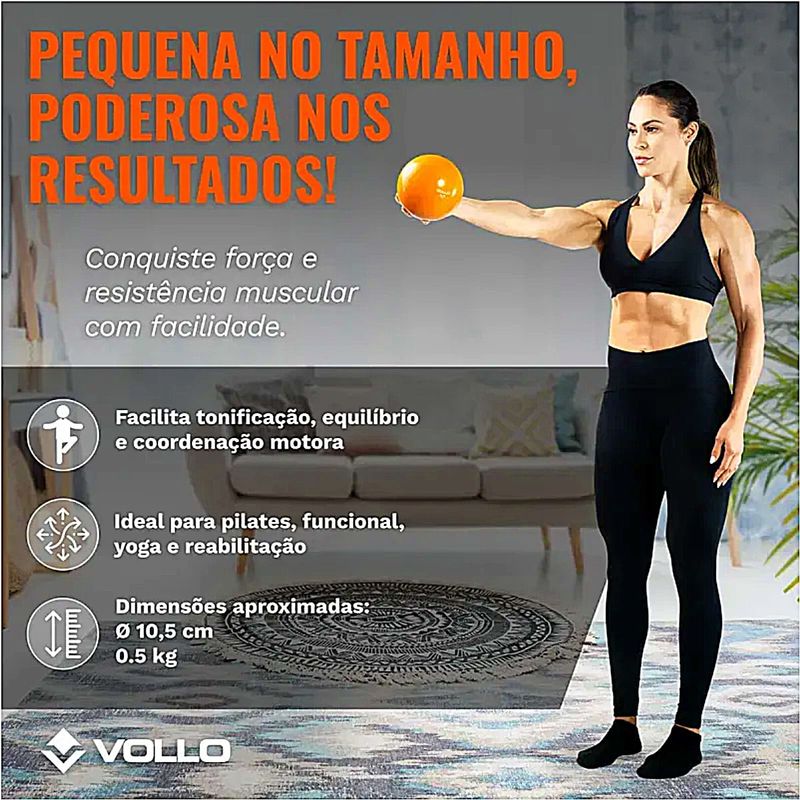 Bola Tonificadora Vollo 05kg