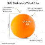 Bola Tonificadora Vollo 05kg