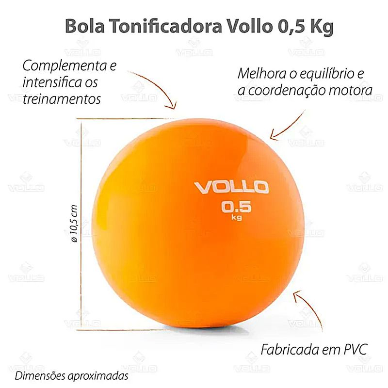 Bola Tonificadora Vollo 05kg