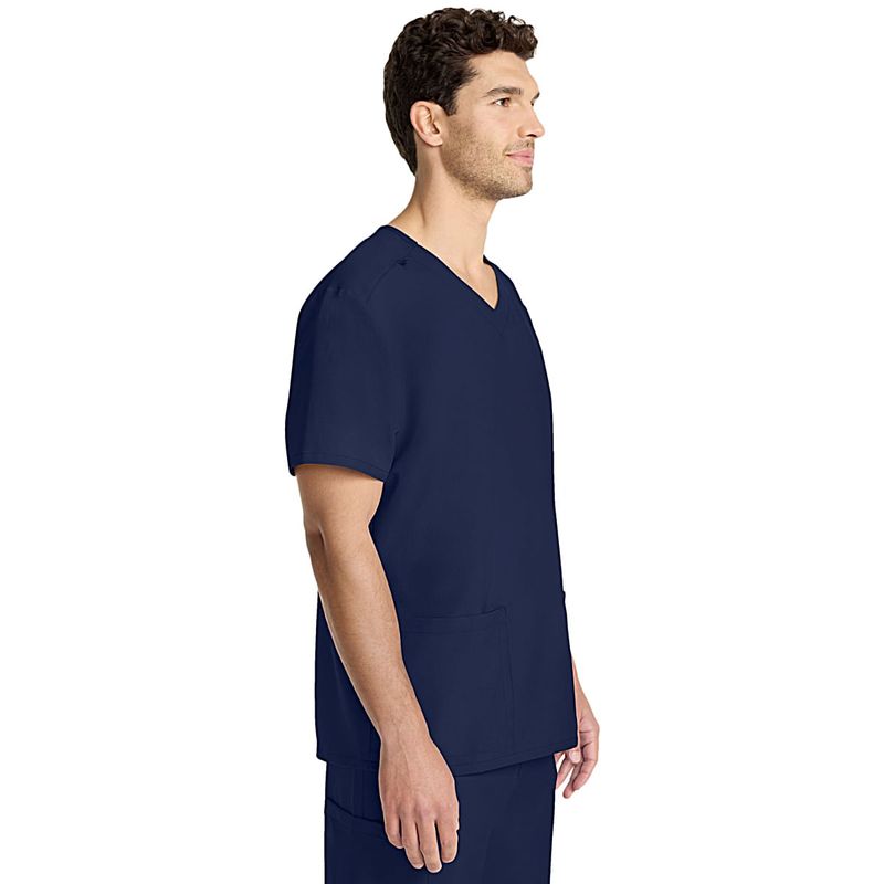 Blusa Unissex de Uniforme Médico CKE00014A Azul Tam G