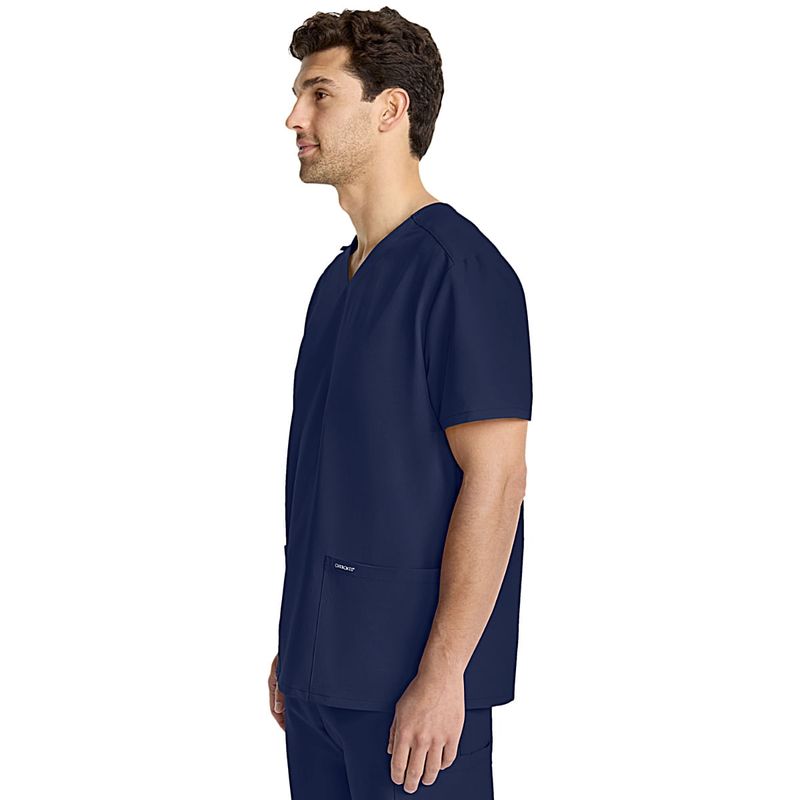 Blusa Unissex de Uniforme Médico CKE00014A Azul Tam G