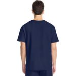 Blusa Unissex de Uniforme Médico CKE00014A Azul Tam G