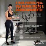 Super Band Extensor Elástico Nível Leve 21mm Vollo - unidade