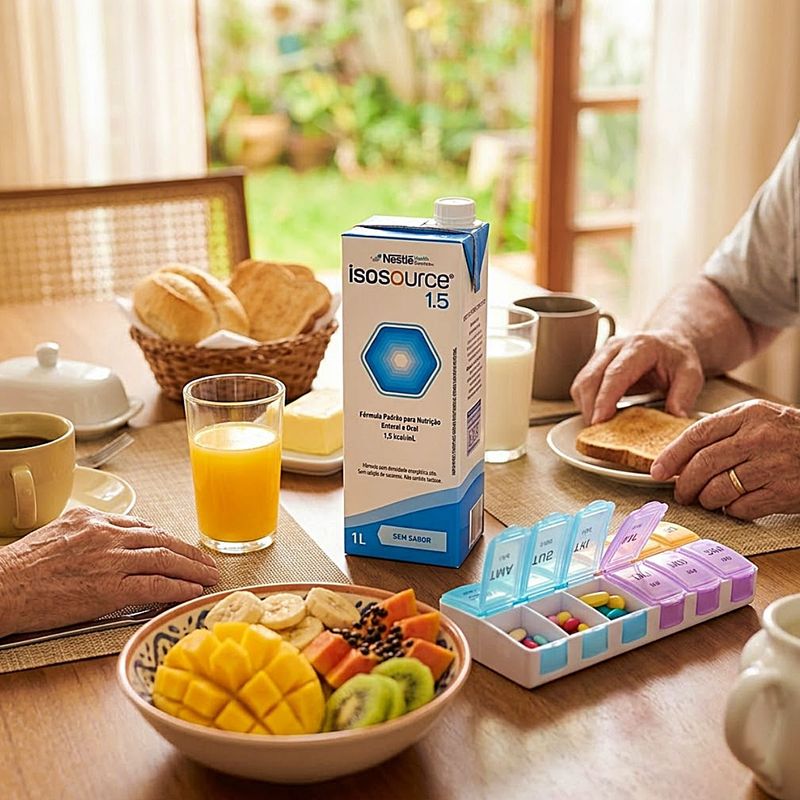Nutrição Enteral e Oral Isosource 15 sem Sabor 1L